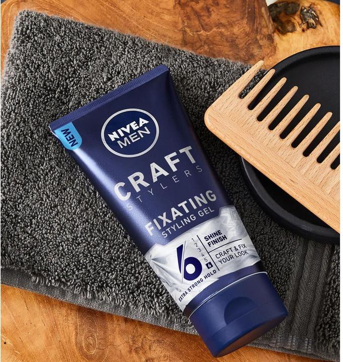 Immagine prodotto Nivea Men Craft Stylers Fixating Styling Gel (Gel per capelli, 150 ml)