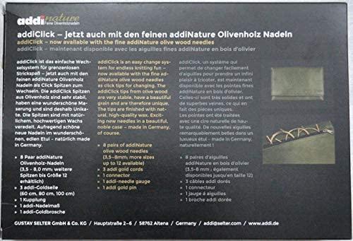 Produktbild addi Click Nature Olive