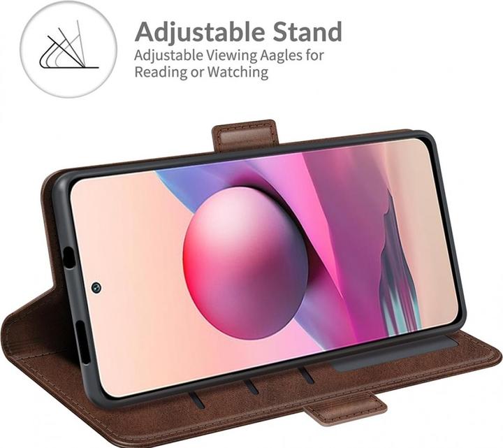Actual product image Screenguard Xiaomi Redmi Note 10S CardLounge Leather Case (Xiaomi Redmi Note 10S)