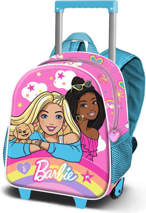 Immagine prodotto Karactermania Piccolo zaino 3D con rotelle Arcobaleno