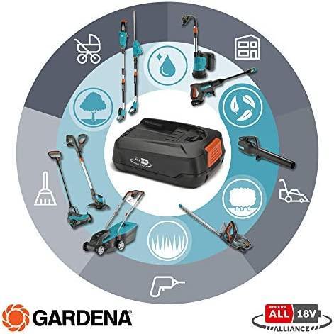 Actual product image Gardena Starter Kit P4A PBA 18V/45 2,5Ah + AL 1810 CV (18 V)