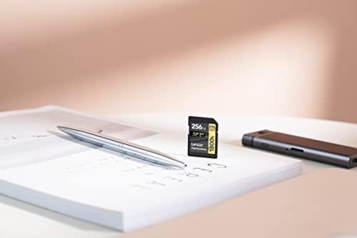 Actual product image Lexar Professional Gold Series (256 GB, SDXC, U3, UHS-II)
