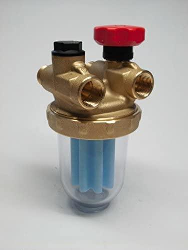 Produktbild Afriso Two-pipe oil filter MS 500 Si external thread plastic liner flow 200L