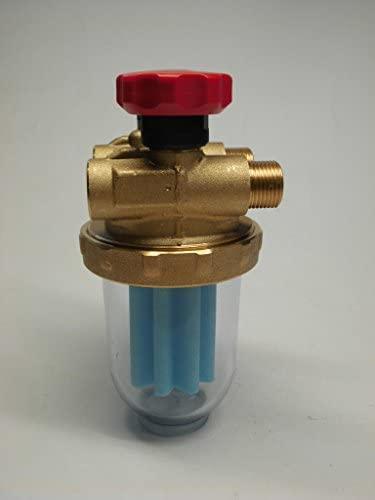 Produktbild Afriso Two-pipe oil filter MS 500 Si external thread plastic liner flow 200L