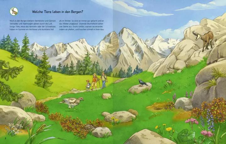 Actual product image Ravensburger Sticker booklet animals of the world