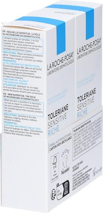 Produktbild La Roche Posay Toleriane Sensitive Rich (80 ml, Tagescreme)