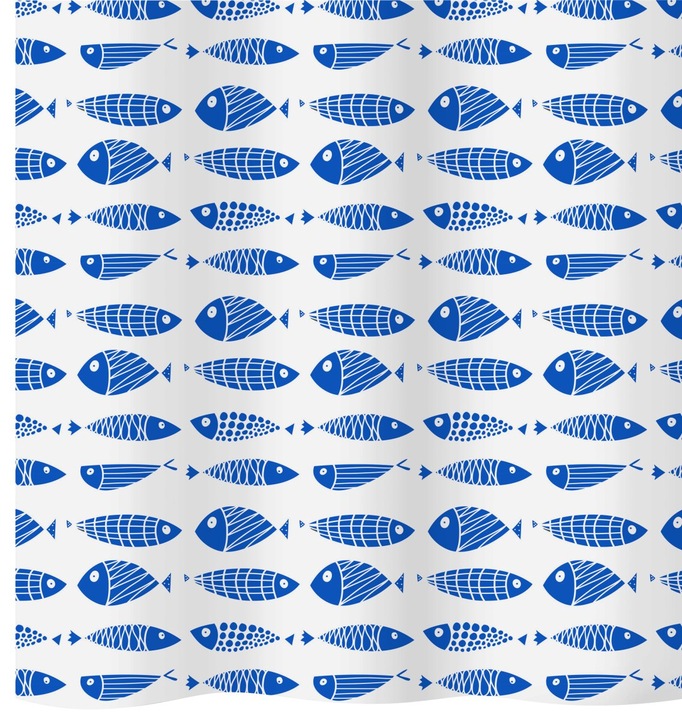 Immagine prodotto Diaqua Tenda da doccia tessile Scuby (180 x 180 cm)