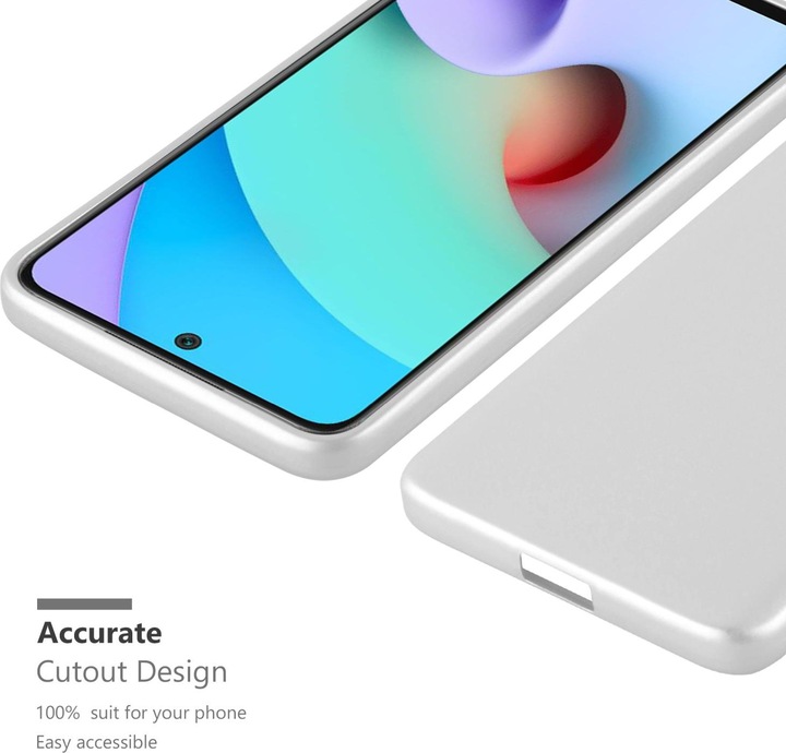 Produktbild Cadorabo TPU Matt Metallic Hülle (Xiaomi Redmi 10, Xiaomi Redmi Note 11)