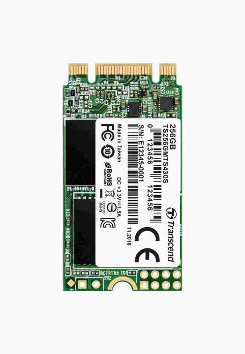 Produktbild Transcend 430S (256 GB, M.2 2242)