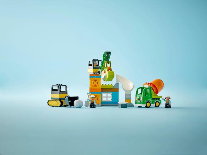 Image du produit LEGO Chantier avec véhicules de construction (10990)