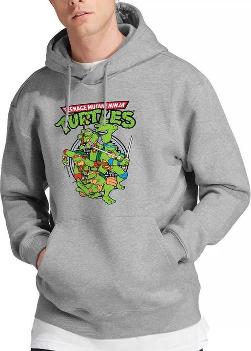 Immagine prodotto Teenage Mutant NT Felpa con Cappuccio Gruppo Uomo (XL)