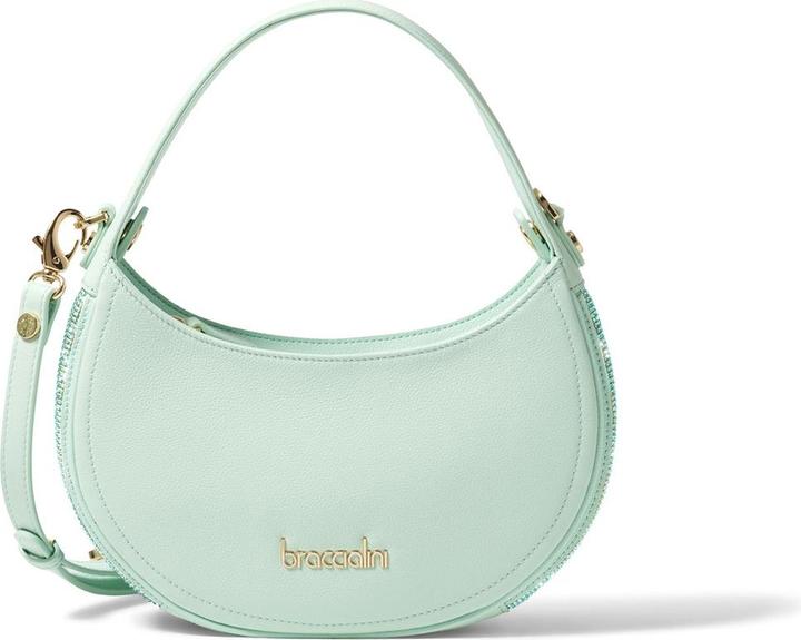 Image du produit Braccialini **Damen Schultertasche - Calliope Pro Modell - Echtleder** - 25.0 X 18.0 X 7.5 Cm