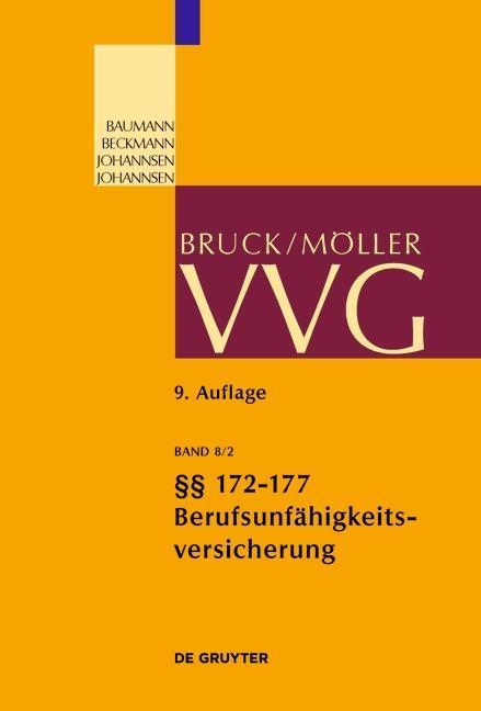 Produktbild §§ 172-177 (Berufsunfähigkeitsversicherung) (Deutsch, Frank Baumann, 2019)
