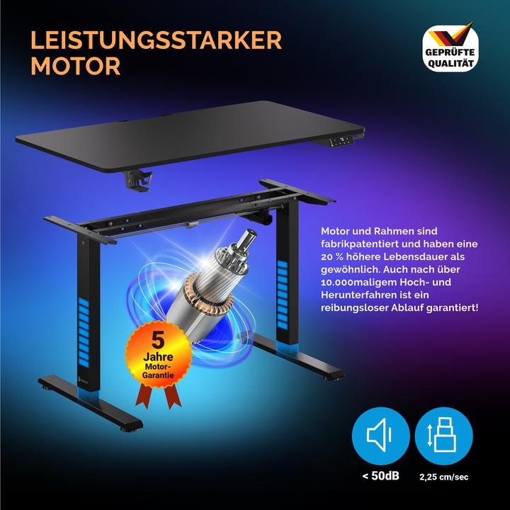 Image du produit Casaria Bureau (110 x 60 x 118 cm)