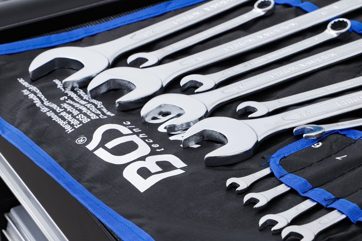 Actual product image BGS Combination Spanner Set 6 - 32 mm 25 pcs. (32 mm, 18 mm, 11 mm, 12 mm, 20 mm, 19 mm, 27 mm, 15 mm, 13 mm, 25 mm, 6 mm, 21 mm, 7 mm, 14 mm, 29 mm, 8 mm, 10 mm, 30 mm, 23 mm, 26 mm, 22 mm, 17 mm, 28 mm, 9 mm, 16 mm, 24 mm, 31 mm)