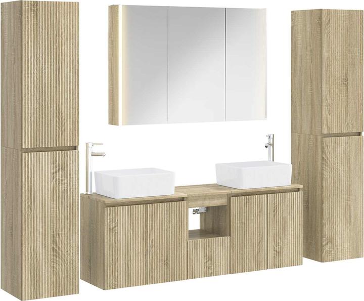 Produktbild vidaXL Badezimmermöbel-Set