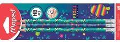 Immagine prodotto Magni Matita PIXEL PARTY HB testa di gomma 6s (HB, 6x)