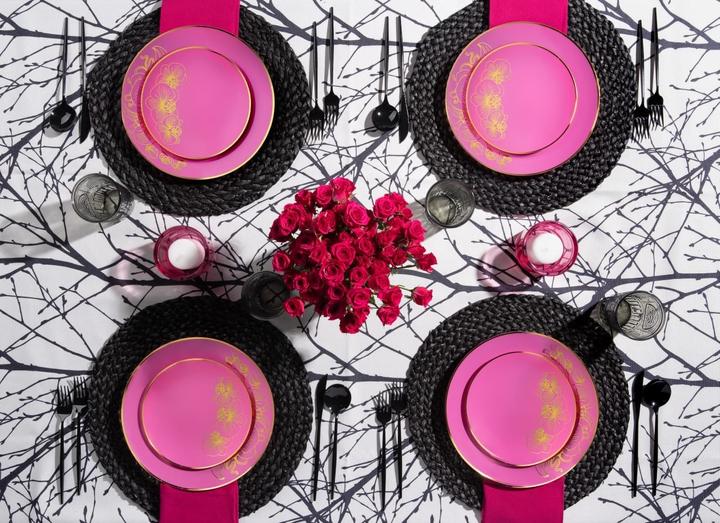 Produktbild Decorline Teller Orchidee (10x)