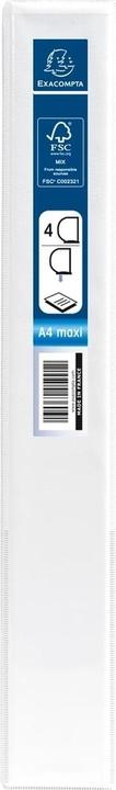 Actual product image Exacompta 51842E, A4, White, 3 cm, 4.9 cm, 275 mm, 320 mm (A4+, 47 mm, 10 pcs.)