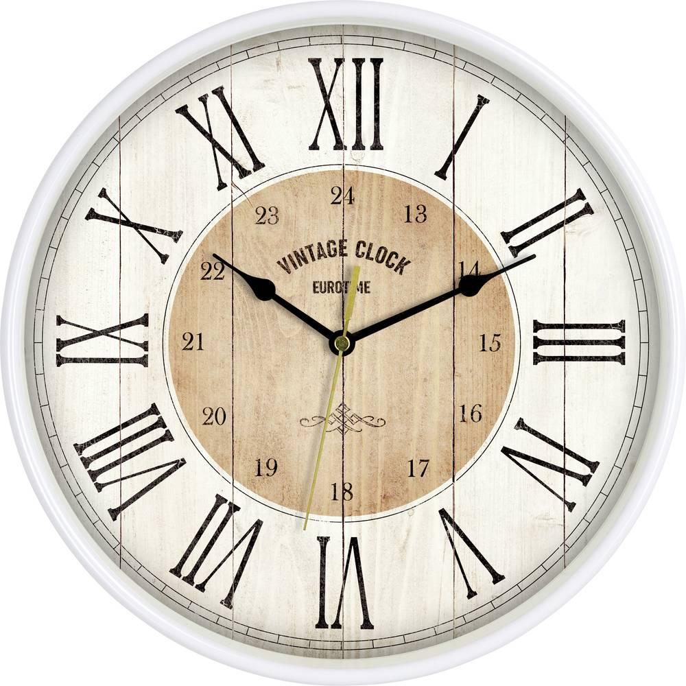 Thumbnail - EuroTime, Wanduhr, 81748-07 Quarz Wanduhr 30.5 cm Weiss (30.50 cm)