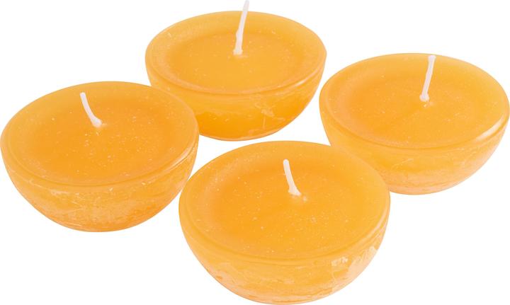 Actual product image Wenzel Rustic floating candles "Large", 4 pieces (4 pcs.)