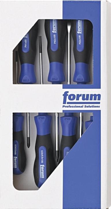 Produktbild Forum Professional Solutions Schraubendreher-Satz 7tlg. Schl./PH/PZ FORUM (Schlitz)