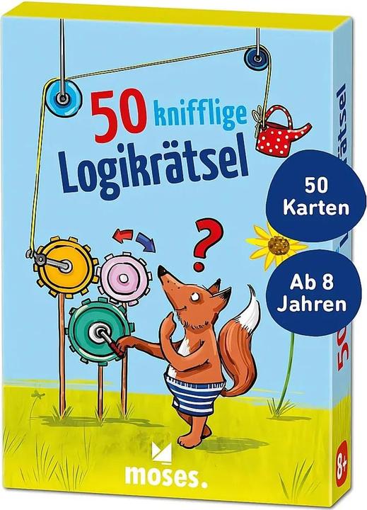 Produktbild Magni moses 30256 knifflige Logikrätsel – lustiges Rätselspiel mit Denksportaufgaben für Kinder ab 8 Jahre (Deutsch)