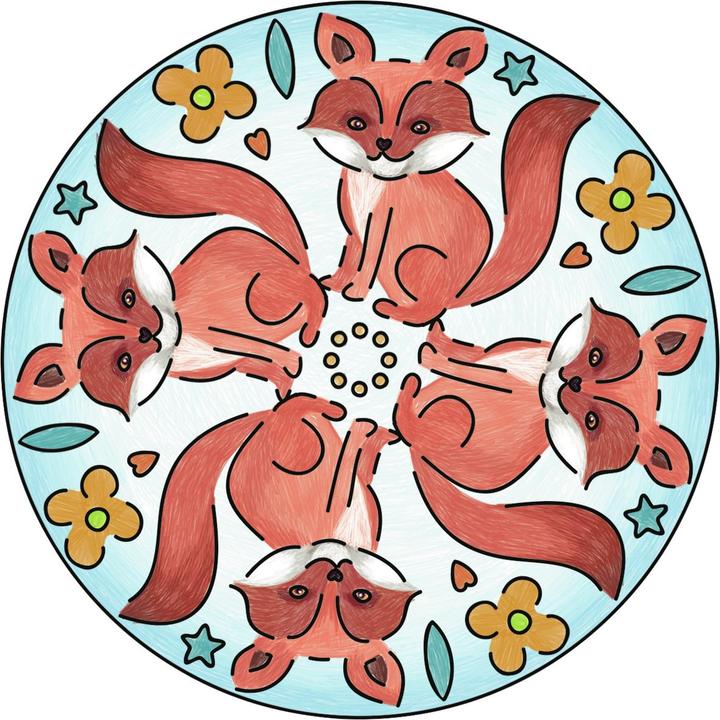 Produktbild Ravensburger Mini Mandala Designer Cute Animals