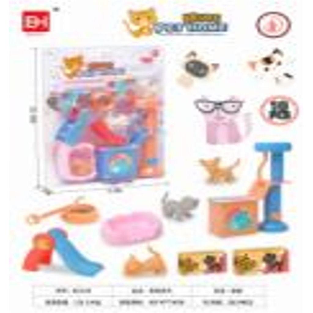 Maksik Set mit einem Hund und einer Katze