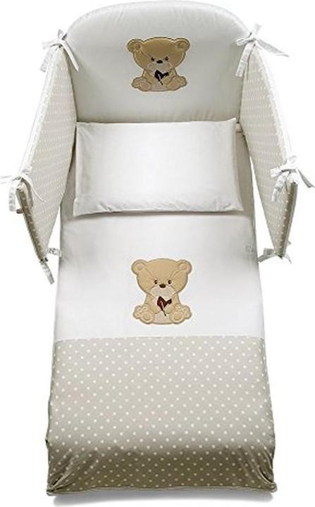 Italbaby Maxi Petit Amis Bedding Set with Removable Quilt, 5-Piece