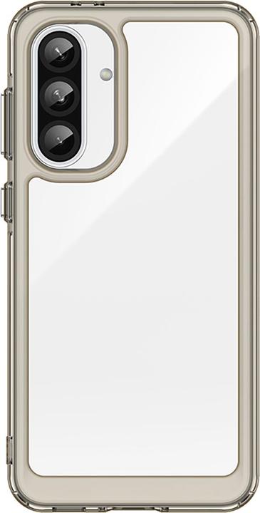 Produktbild Hurtel Outer Space Case für Samsung Galaxy A36 Cover mit flexiblem Rahmen - Halbtransparent, Schwarz (Samsung Galaxy A36)