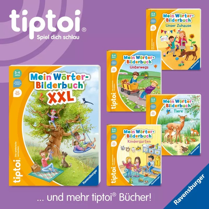 Immagine prodotto tiptoi M. Wörter-Bilderbuch XXL - H22 (Tedesco, Cee Neudert, Patrick Fix, 2022)