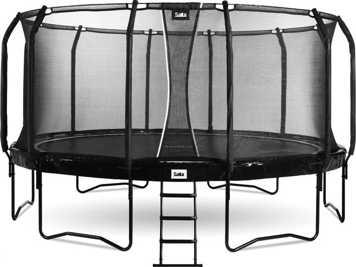 Actual product image Salta First Class - Trampoline met veiligheidsnet en ladder - 487 cm - Zwart (487 cm)