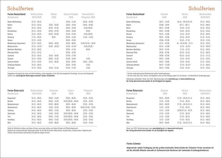 Produktbild Rosina Wachtmeister Kalenderbuch A6 2026 (A6)
