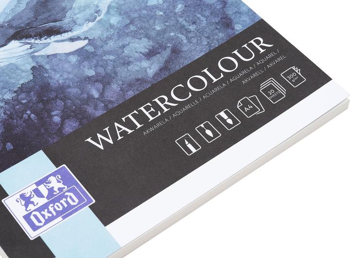 Produktbild Oxford Aquarellblock (A4, Blanko)