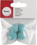Produktbild Rayher Häkelperlen, 16mm ø, türkis, 4 Stück