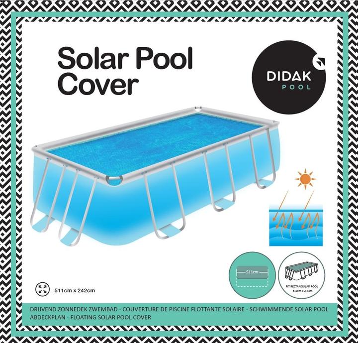 Produktbild Didak Pool Solar Cover voor Powersteel Rechthoekig - 5,49 m