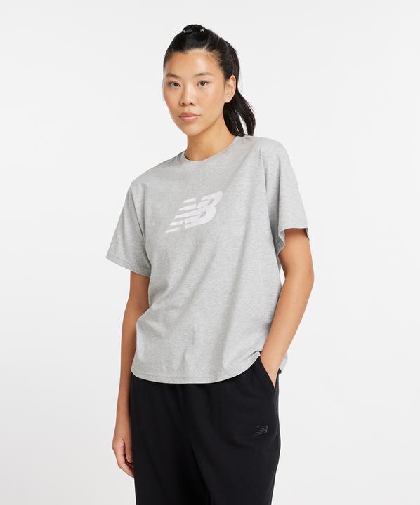 New Balance W Sport Jersey Relaxed Logo T-Shirt
