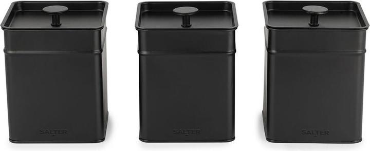 Salter BW124571EU7 Kuro 3-Piece Canister Set (1.60 l)