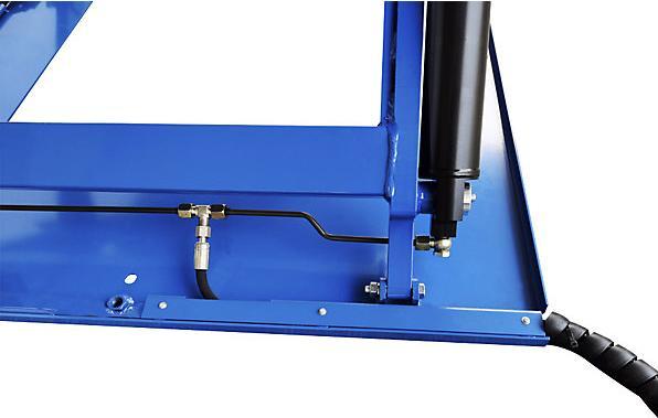 Immagine prodotto eurokraft basic Piano elevatore piatto, a forma di G, portata 1200 kg, comando a pedale.