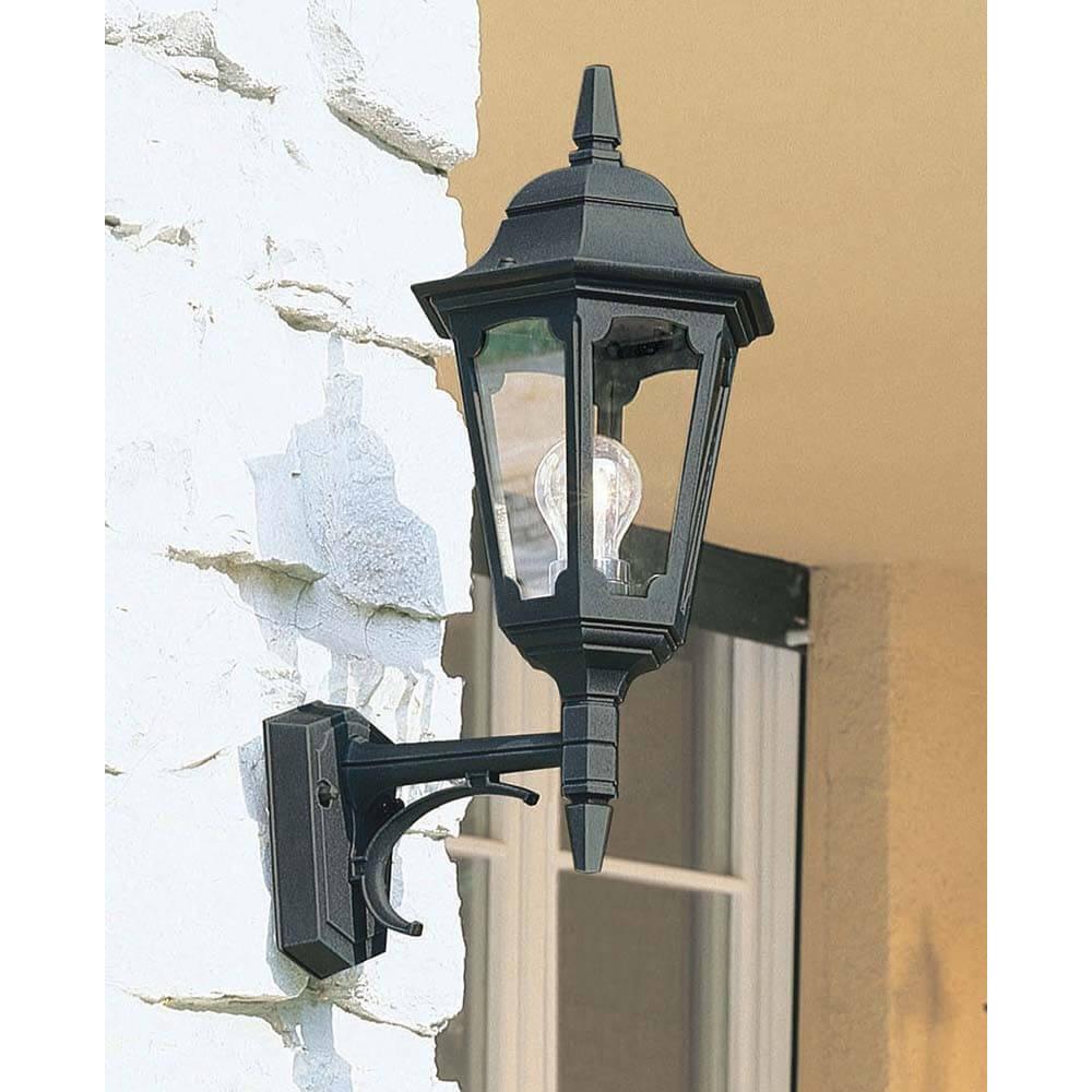Thumbnail - Elstead Lighting, Gartenbeleuchtung, Parish Aussen-Wandleuchte E27 52cm Schwarz IP44, Made in UK (E27, IP44)