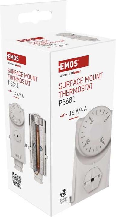 Image du produit Emos Thermostat d'applique P5681, manuel