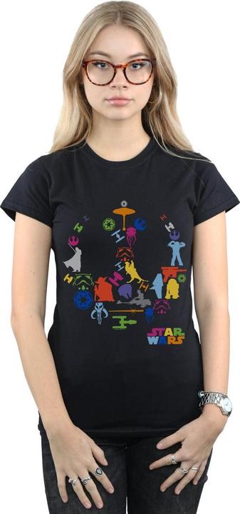 Produktbild Star Wars Silhouette Collage TShirt (XXL)