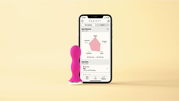 Immagine prodotto Perifit Esercitatore di Kegel con app (140 g)