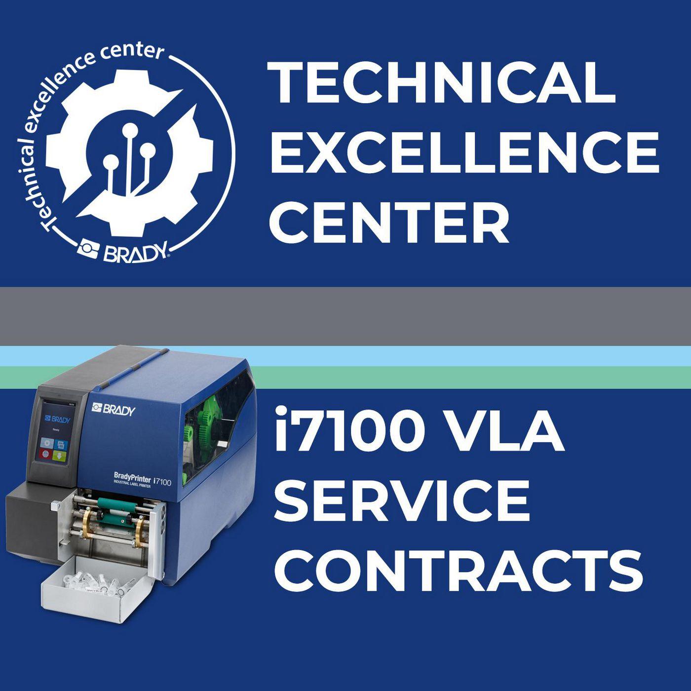 Brady, Etiketten, i7100-VLA, Applikator für Ampullen- und Röhrchenetiketten für BradyPrinter i7100-Serie