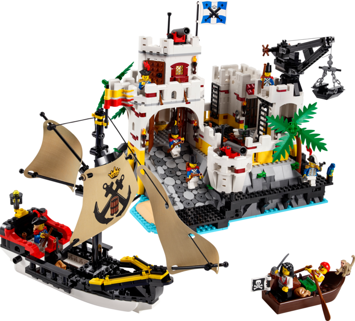 Actual product image LEGO Eldorado Fortress 10320 (10320, LEGO Icons, LEGO Rare Sets)