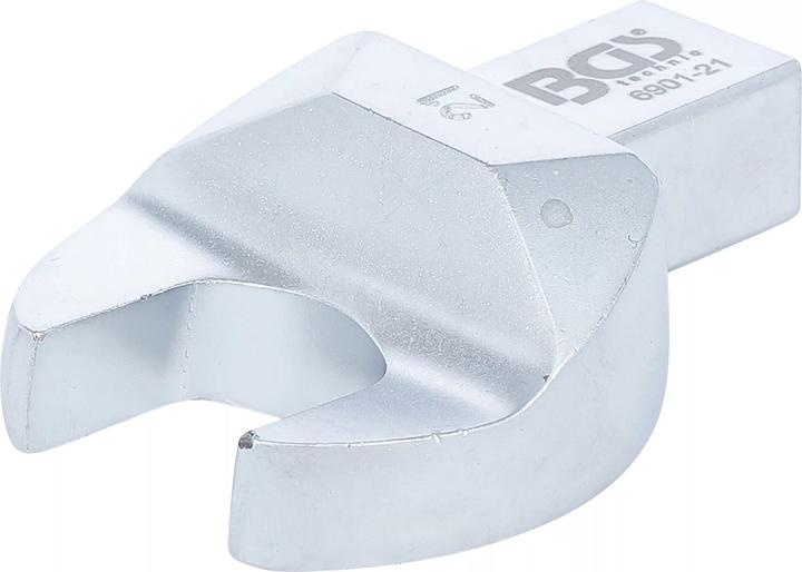 Actual product image BGS Open-End Push Fit Spanner 21 mm Square Size 14 x 18 mm (21 mm)