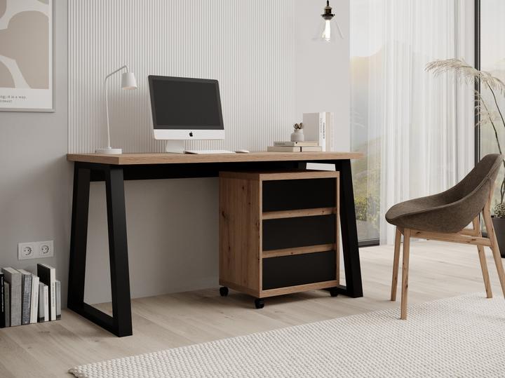 Actual product image ADRK Furniture Desk with container IWO I (65 x 65 x 40 cm)