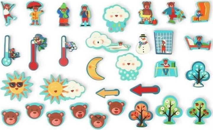 Produktbild Scratch Magnetspiel Tagesplan (Deutsch)