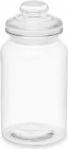 Immagine prodotto Vivalto vaso rotondo liscio con coperchio in vetro 1200ml (1.20 l)
